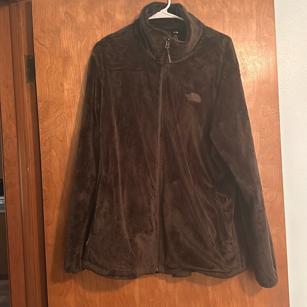 The North Face Womens Olive Green Zip Up